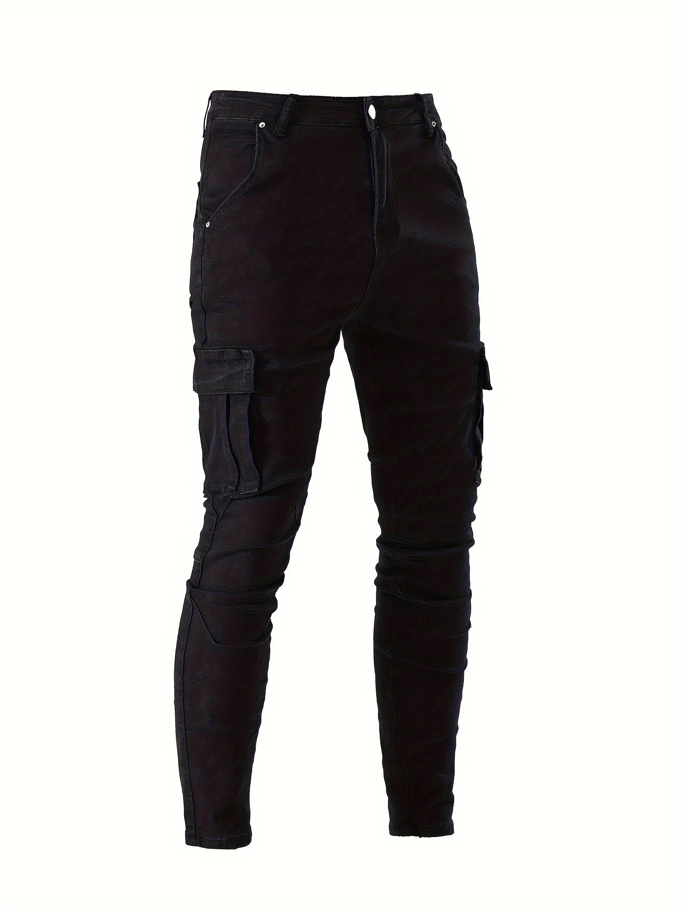 Heren cargo denim jeans met stretch