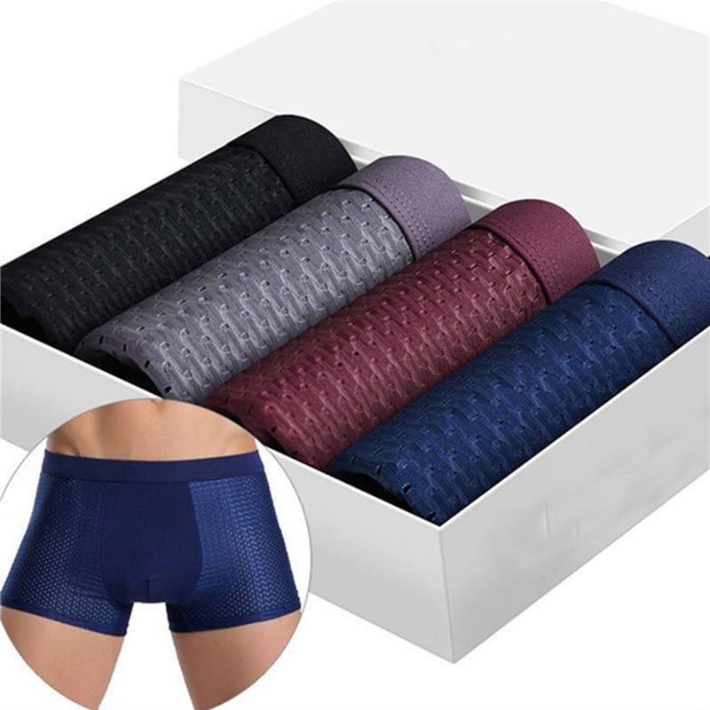 Heren bamboe stretch boxers 10-pack.