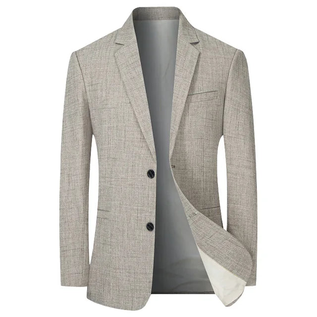 Heren linnen blazer