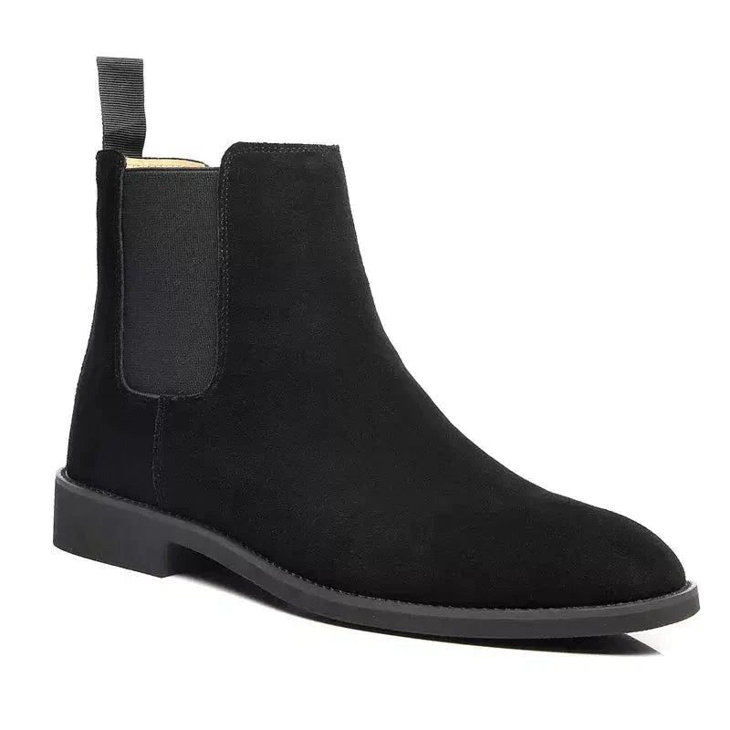 Heren suède chelsea boots