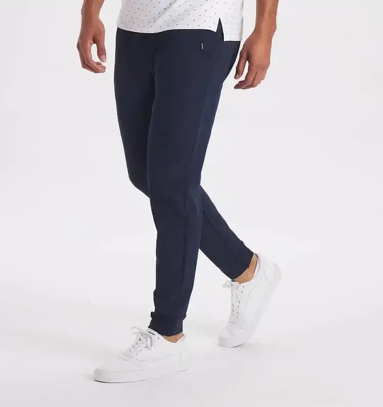 Heren stretch chino broek