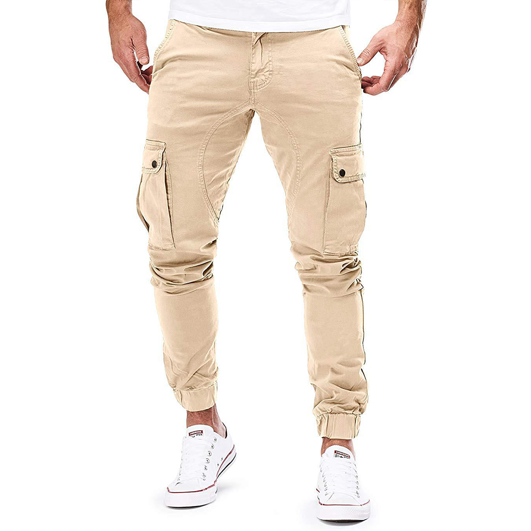 Heren cargo lange broek