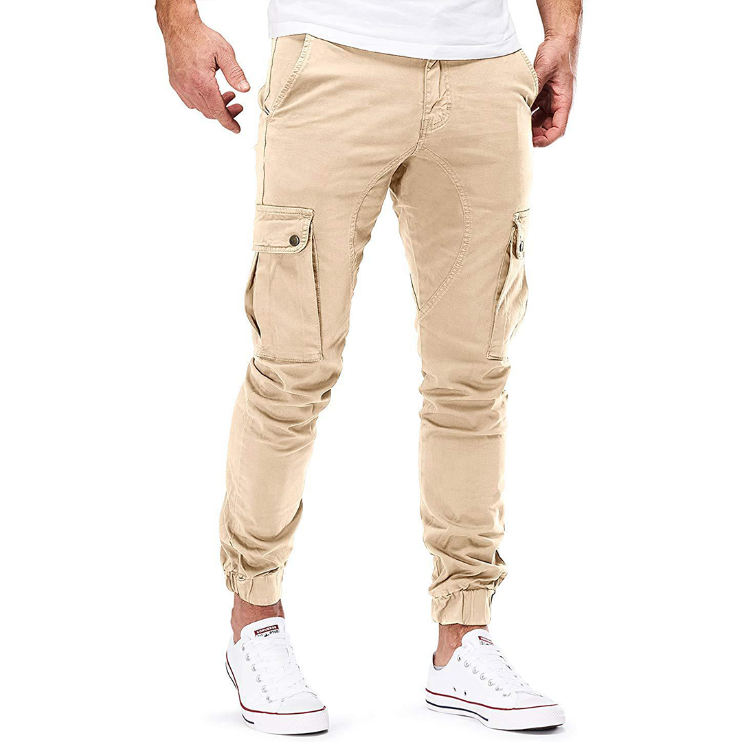 Heren cargo lange broek