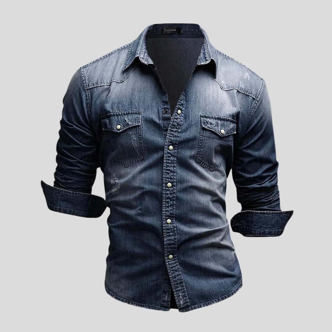 Davin | Heren Denim Hemd