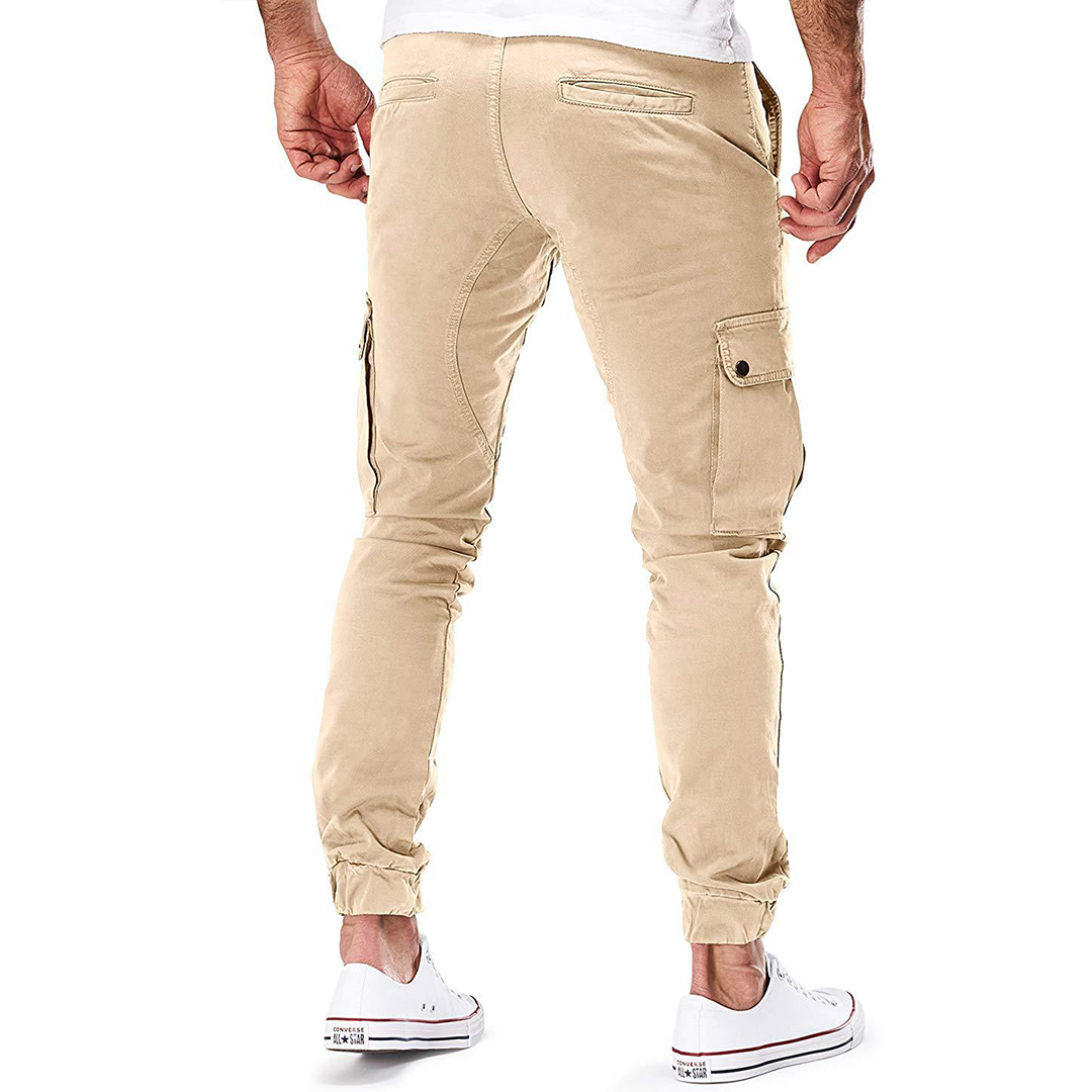 Heren cargo lange broek