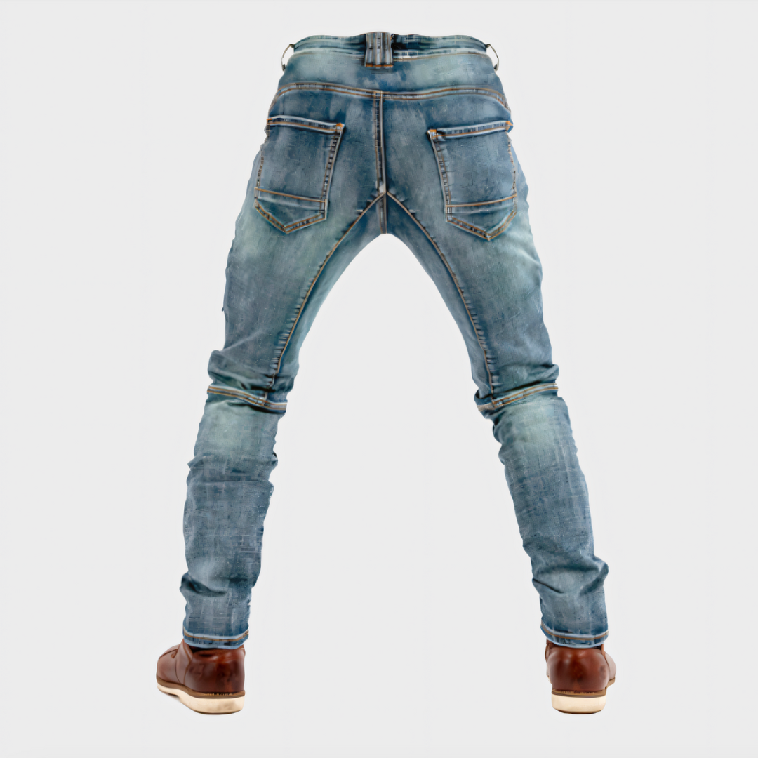 Heren denim spijkerbroek