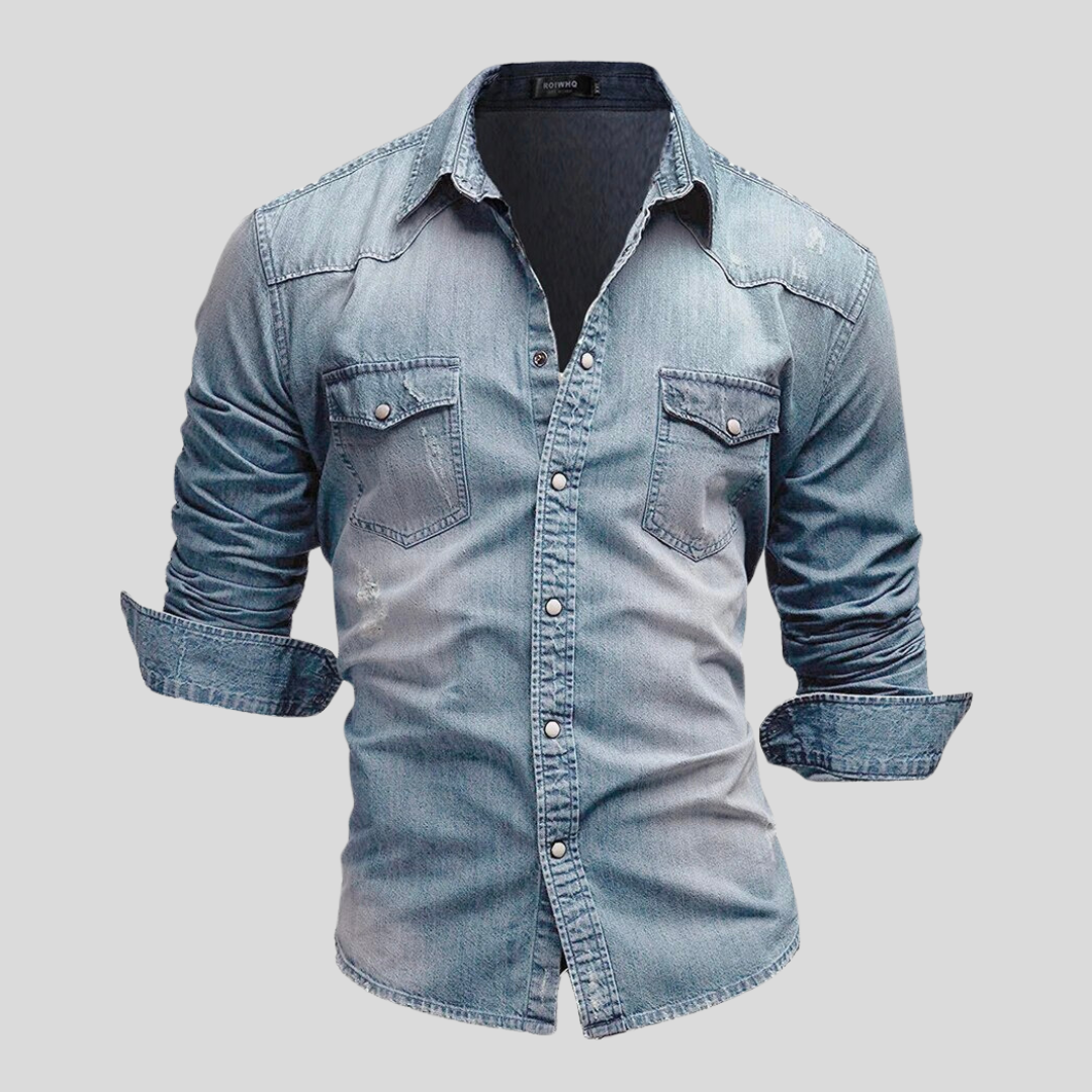 Davin | Heren Denim Hemd