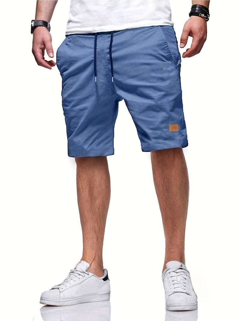 Heren comfortabele slim-fit short