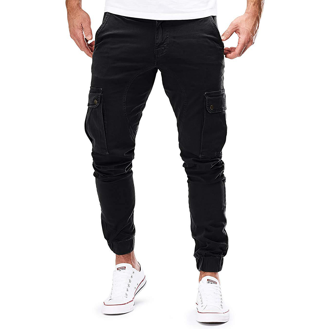 Heren cargo lange broek