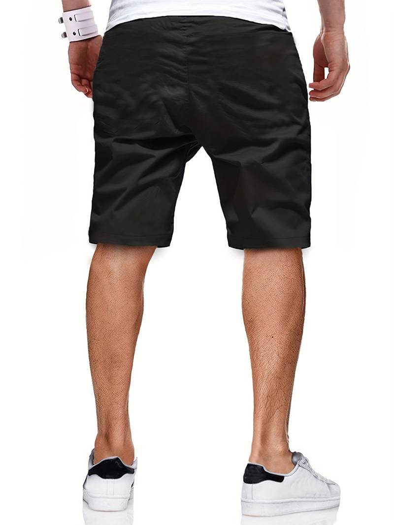 Heren comfortabele slim-fit short