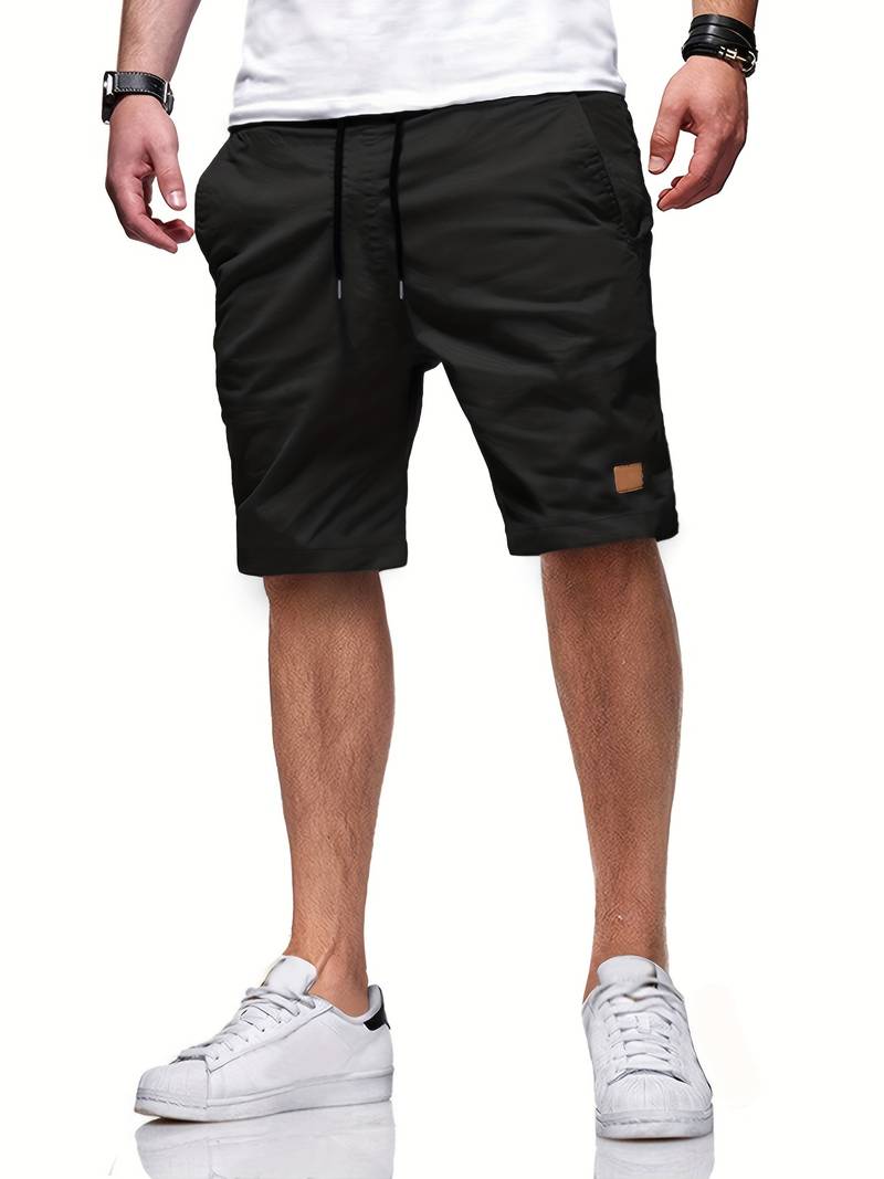 Heren comfortabele slim-fit short