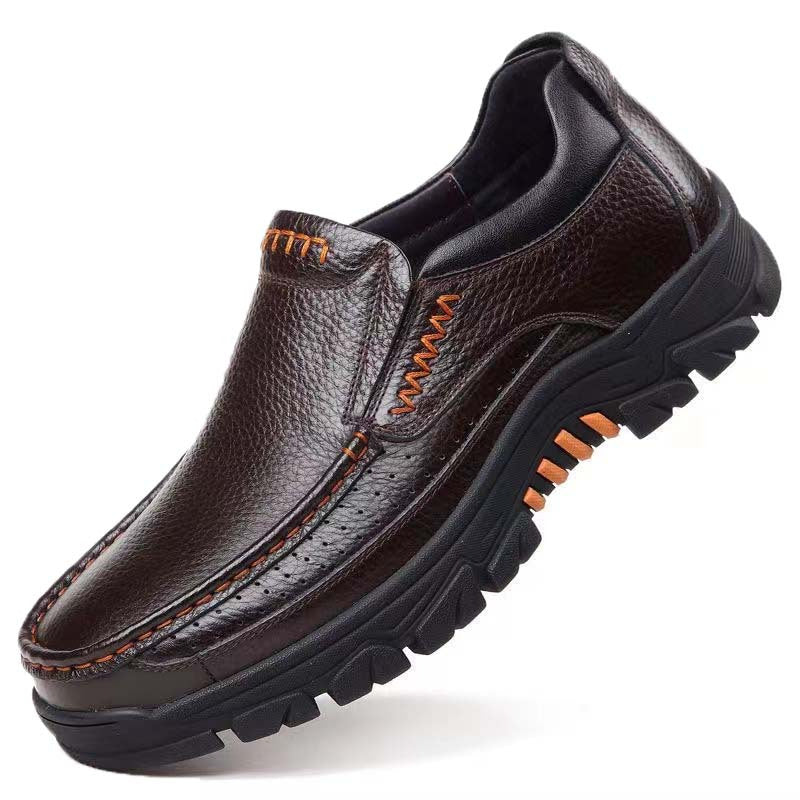 Heren leren oxford schoenen
