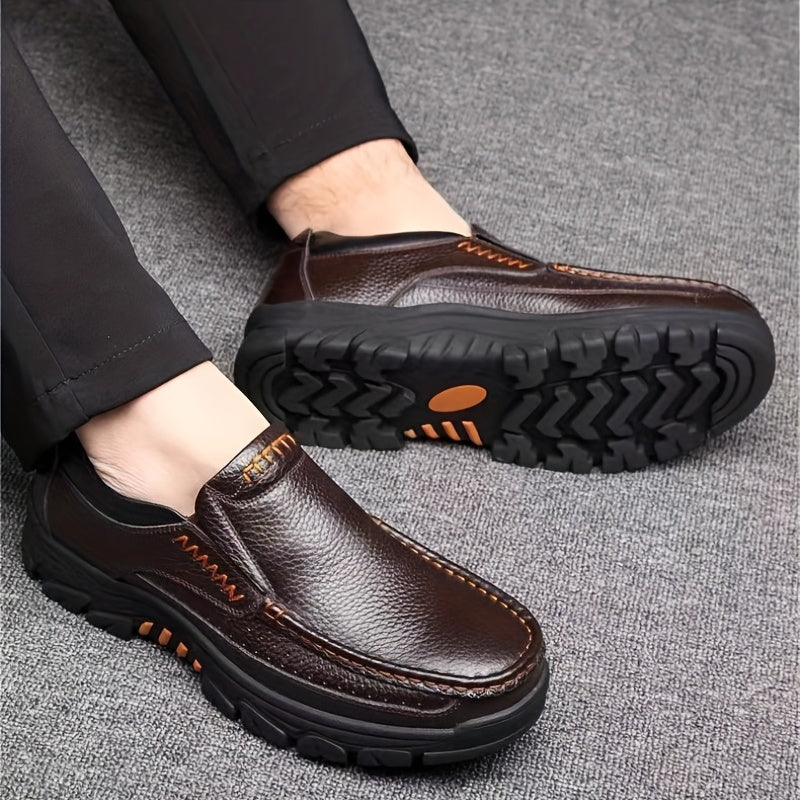 Heren leren oxford schoenen