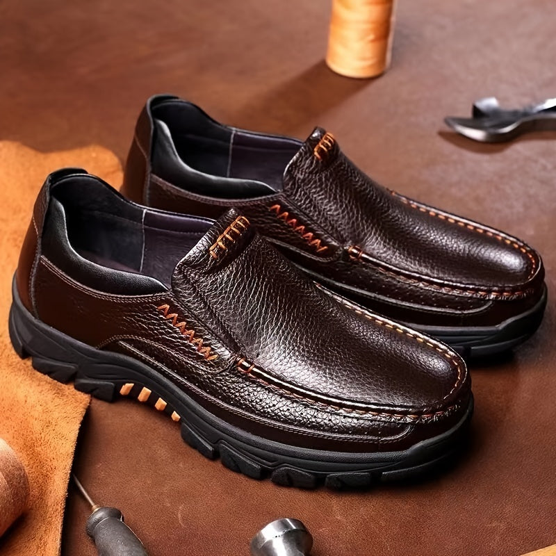 Heren leren oxford schoenen