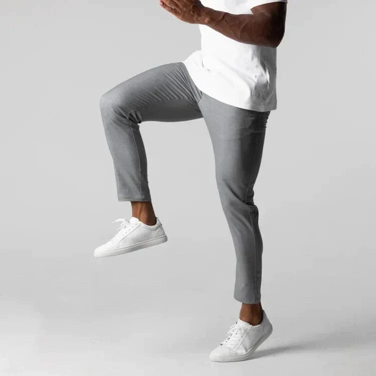 Heren stretch chino broek