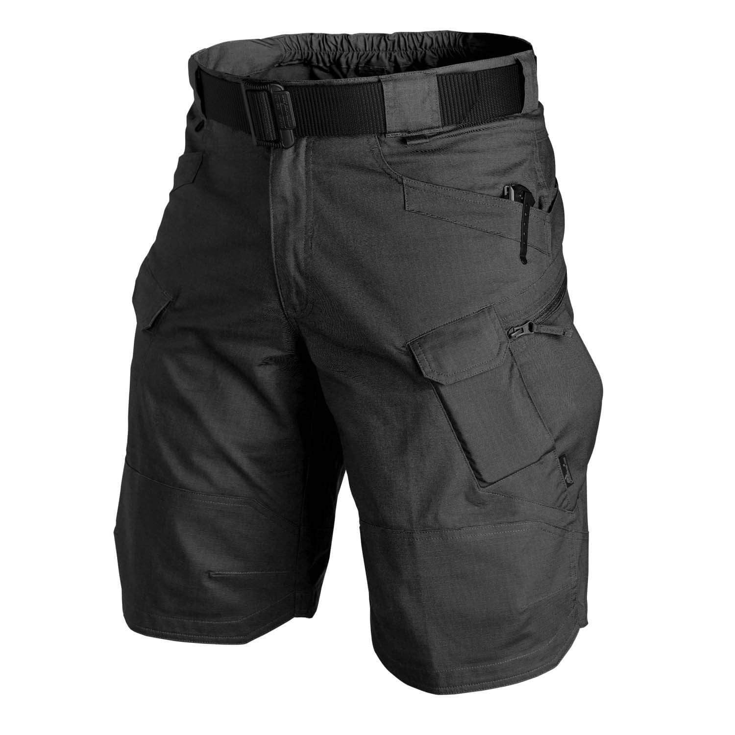 Heren outdoor cargo short met diepe zijzakken