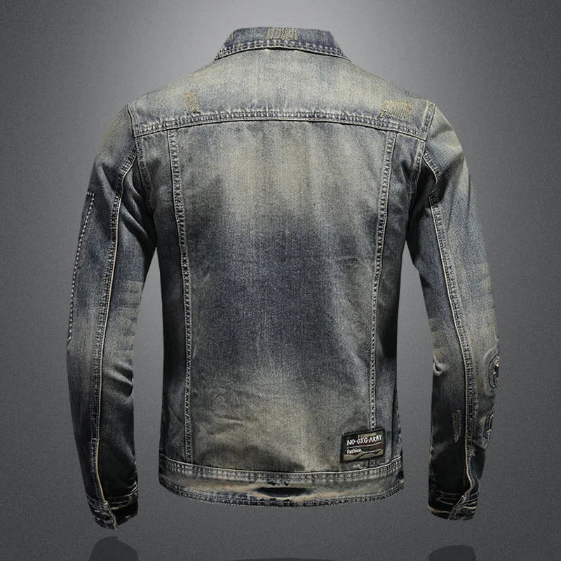 Heren denim jas