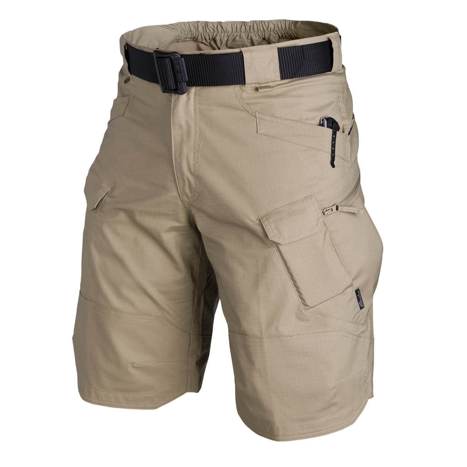 Heren outdoor cargo short met diepe zijzakken