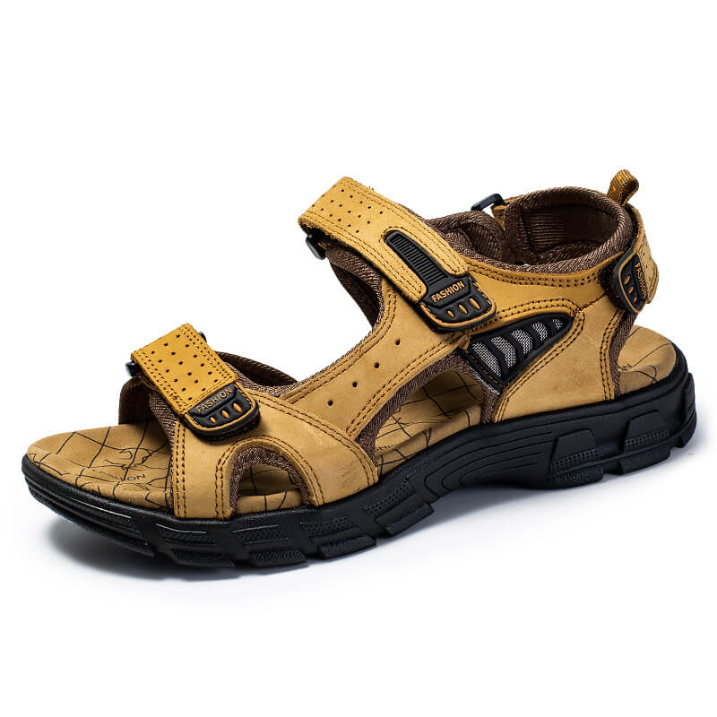 Heren comfortabele wandelsandalen met stevige zool