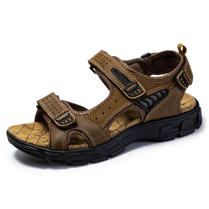 Heren comfortabele wandelsandalen met stevige zool