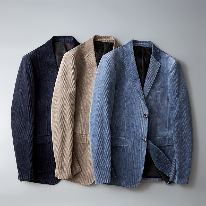 Heren corduroy blazer