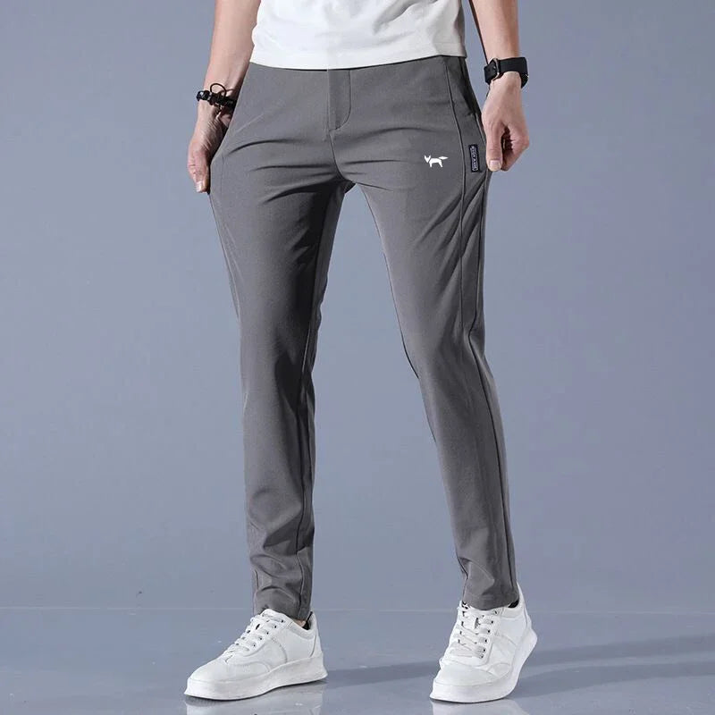 Heren slim-fit golf broek