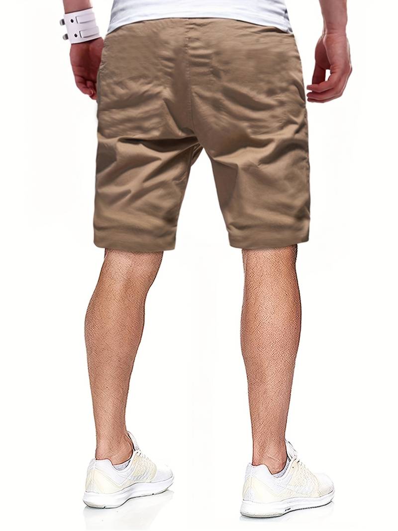 Heren comfortabele slim-fit short