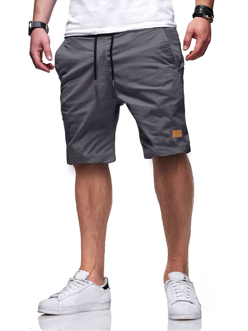 Heren comfortabele slim-fit short