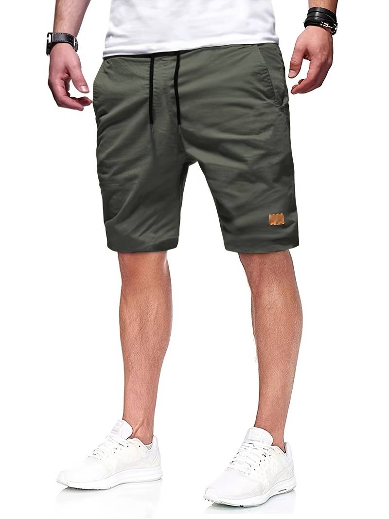 Heren comfortabele slim-fit short