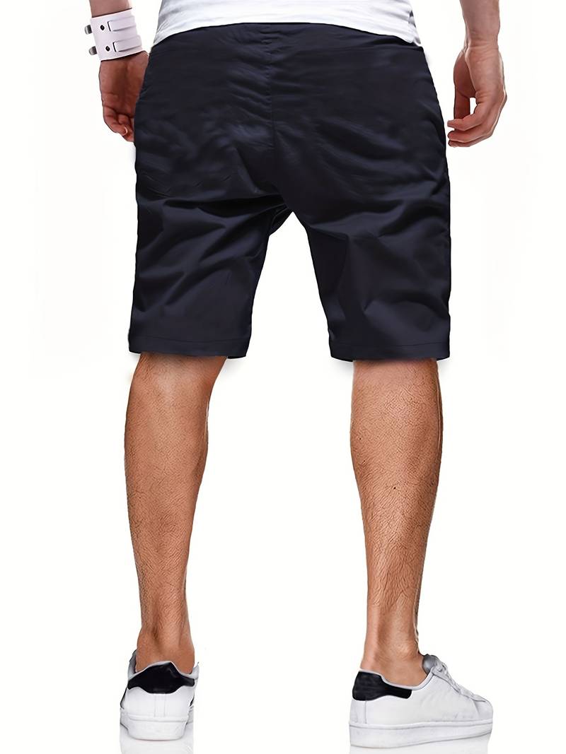 Heren comfortabele slim-fit short