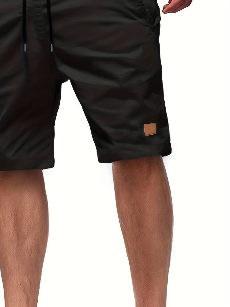 Heren comfortabele slim-fit short
