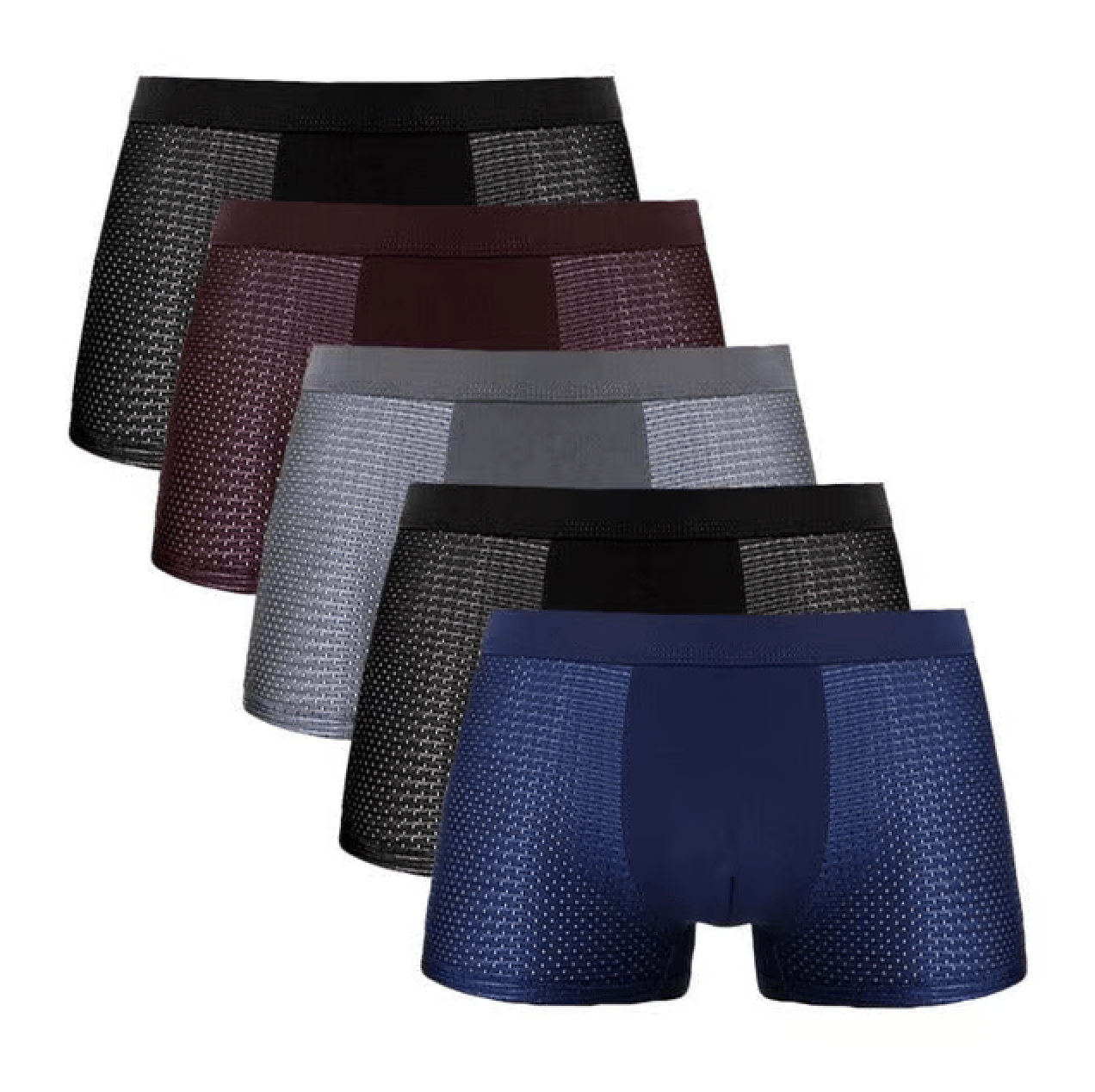 Heren bamboe stretch boxers 10-pack.