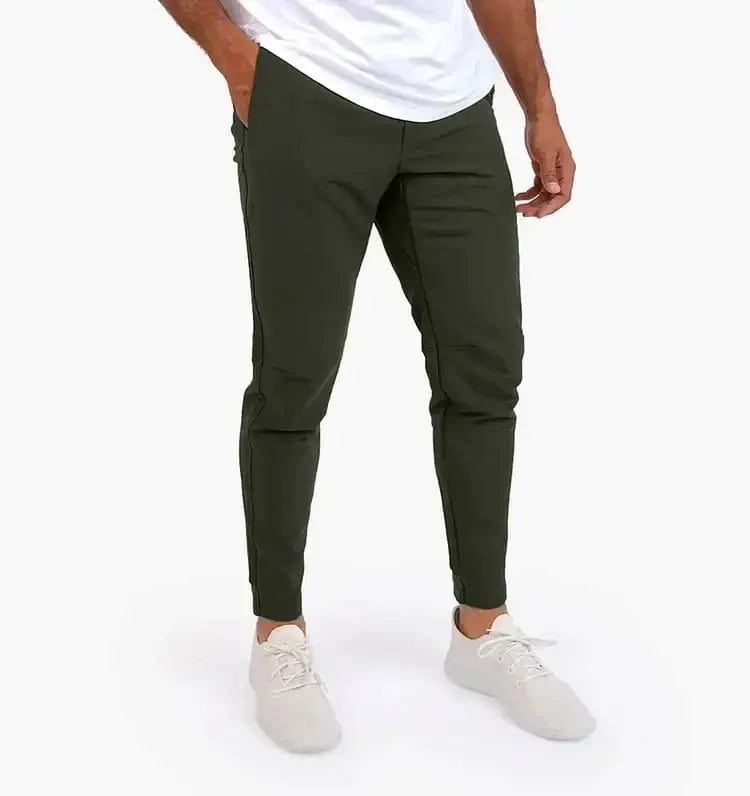 Heren stretch chino broek