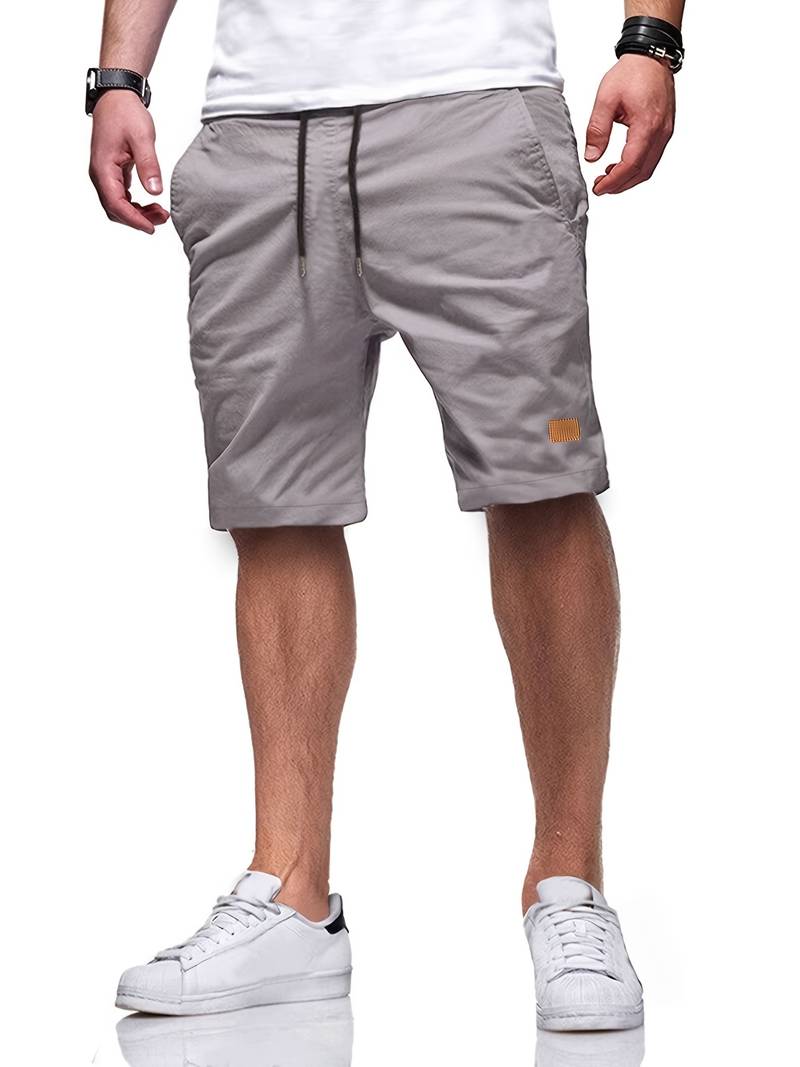 Heren comfortabele slim-fit short
