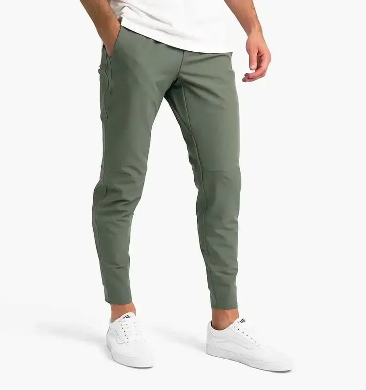 Heren stretch chino broek