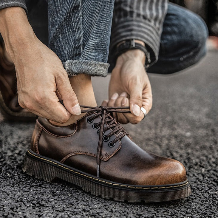 Heren leren schoenen