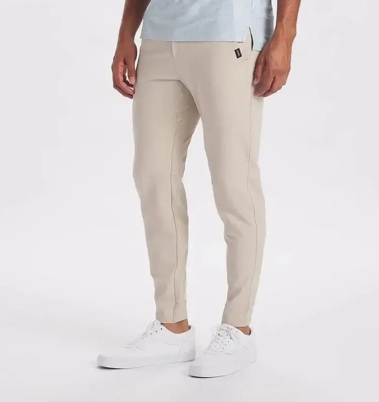 Heren stretch chino broek